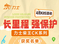 KIIS活动 | 4月柴王CK系列扫码王活动名单揭晓